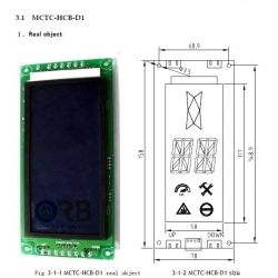 Monarch Serial display/indicator(MCTC-HCB-D1)