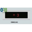 Floor display surface mounted