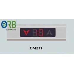 Floor display surface mounted