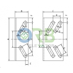Guide rail bracket