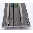 Machined guide rail