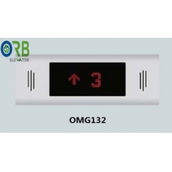 Floor display surface mounted