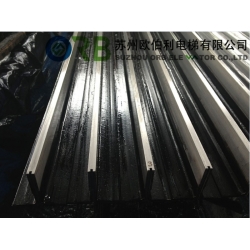Machined guide rail