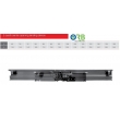 2 panel, Center opening, landing door device/hanger