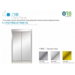 Stainless steel door panel