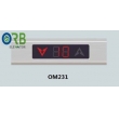 Floor display surface mounted