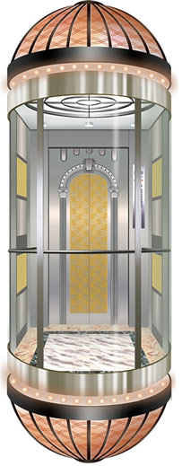 8.2 Observation lift cabin