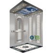 Passenger lift cabin