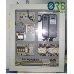 Escalator (moving walk) control cabinet