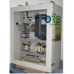Escalator (moving walk) control cabinet