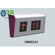 Floor display surface mounted
