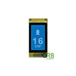 Dot matrix LCD display/indicator