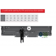 2 panel, Center-PM Elevator car door operator