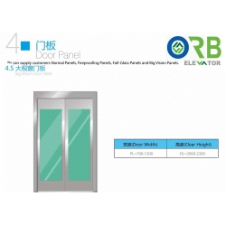 Big vision door panel