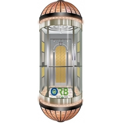 Observation lift cabin