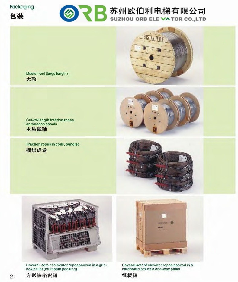 4.5 Elevator Steel Rope