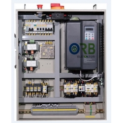 Escalator (moving walk) control cabinet