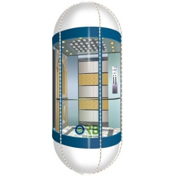 Observation lift cabin