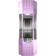 Observation lift cabin
